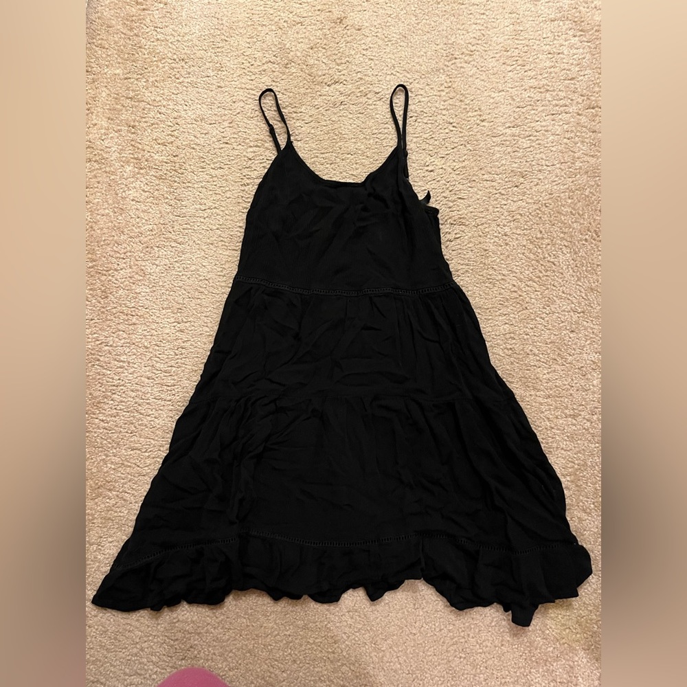 H&M black sundress, tie in back, medium
